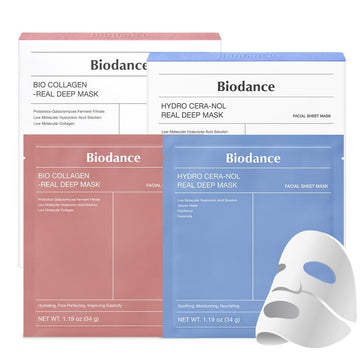 Mask Duo: Bio-Collagen & Hydro Cera-nol Real Deep Mask