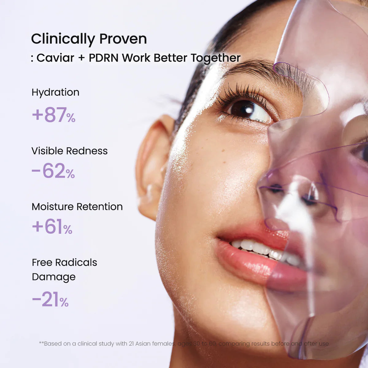Rejuvenating Caviar PDRN Real Deep Mask